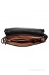 Caprese Anya Small Black Clutch